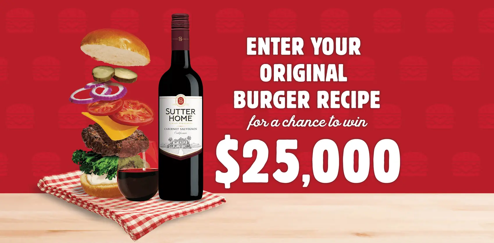 Win a whopping $25,000 for building a better burger recipe ...