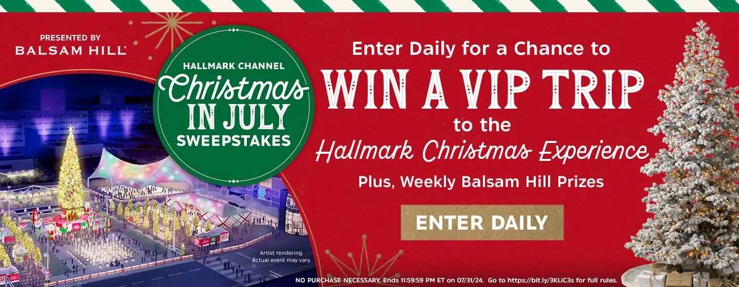 Win a VIP Trip to the Hallmark Channel Christmas Experience!